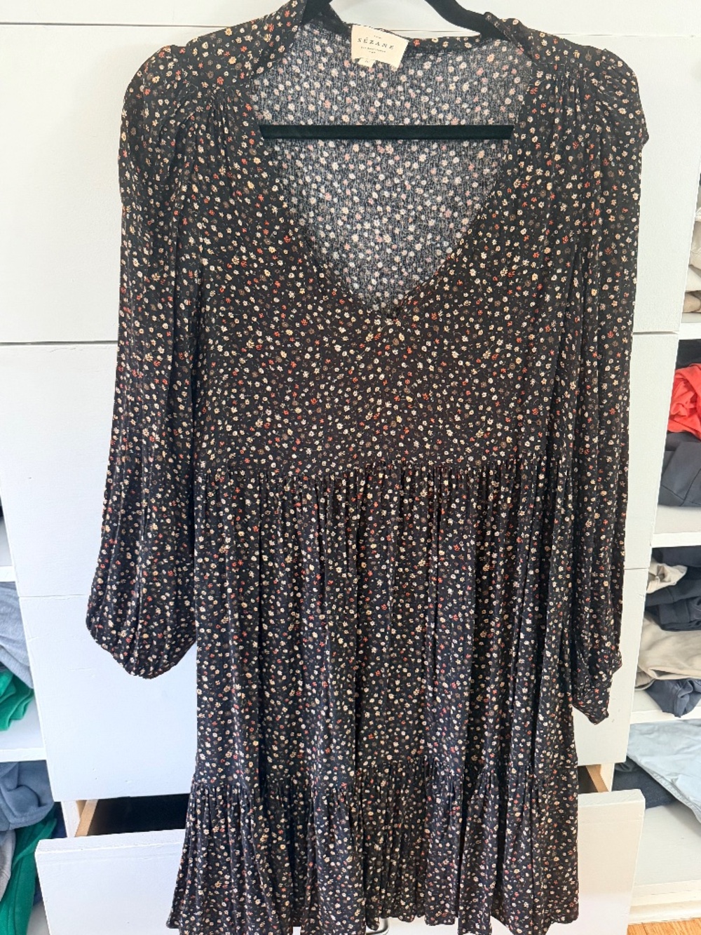 Perfect Fall Dress Sezane Size 40. US medium (8-10)